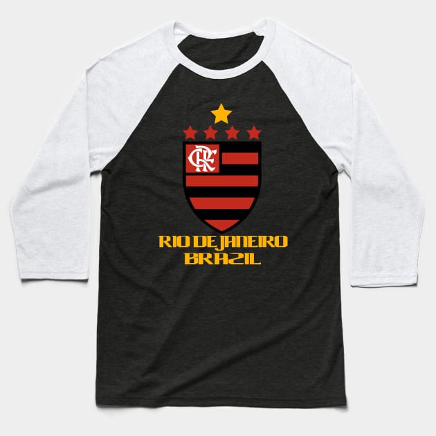 flamengo Baseball T-Shirt by RedLineStore